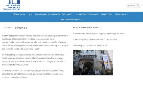 HUB CUIDADOS EM CRACK E OUTRAS DROGAS